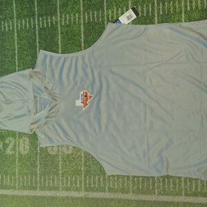 Houston Astros Dri Fit Mens White Sleeveless Hoodie Tank Top NWT